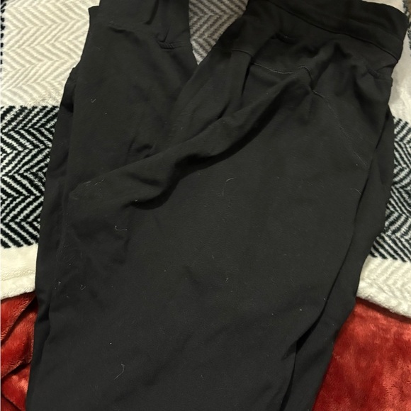 Black Drawstring Pants - Picture 2 of 3